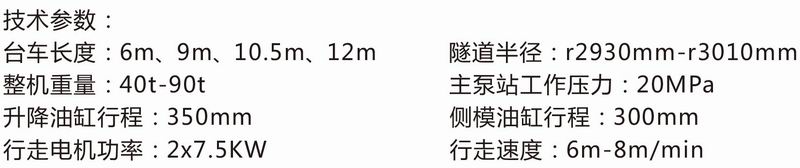 單線(xiàn)鐵路襯砌臺(tái)車(chē)-2